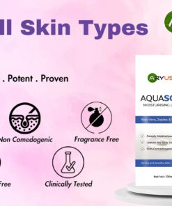 AquaSoul Moisturizing Lotion | Non Comedogenic Lotion | Aloe Vera
