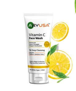 Best vitamin C face wash for sensitive skin | Aryusaherbal
