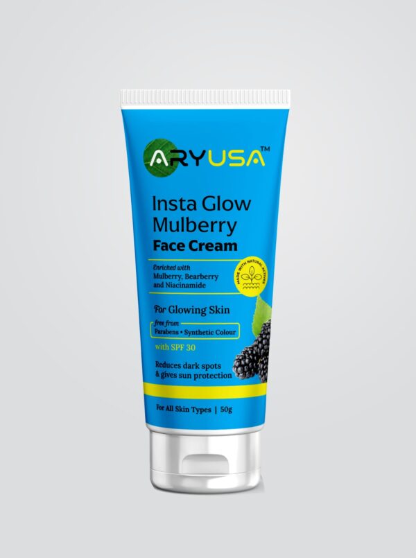 Mulberry extract face cream for glowing skin | Mulberry | Aryusa
