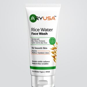 Natural Rice Water Facial Cleanser |Rice Water | Aryusaherbal