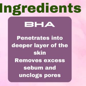 Skin Exfolia Serum Ingredients
