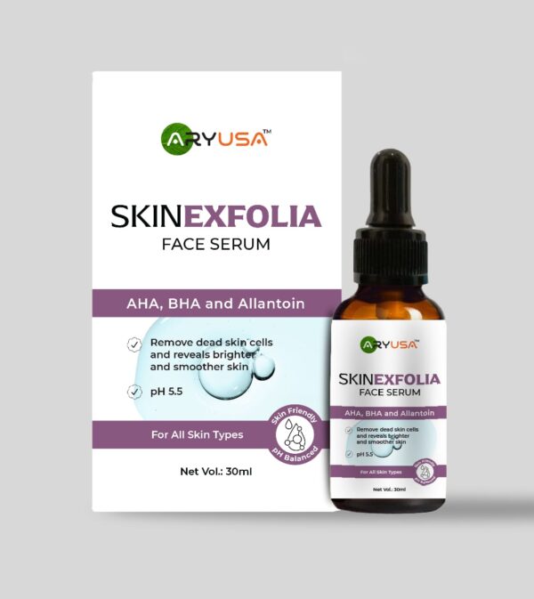 Best exfoliating serum for sensitive skin | Exfolia Serum | Aryusa
